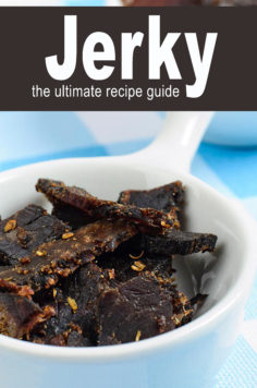 Jerky: The Ultimate Recipe Guide – Beef jerky, Turkey jerky, Venison jerky, Alligator jerky, and more!