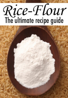 Rice Flour: The Ultimate Recipe Guide – Over 30 Gluten Free Recipes