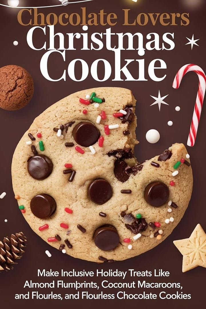 Chocolate Lovers Christmas Cookie